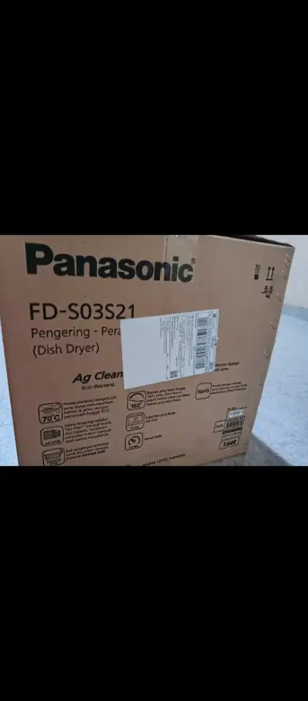 Dish Drayer, Merk Panasonic