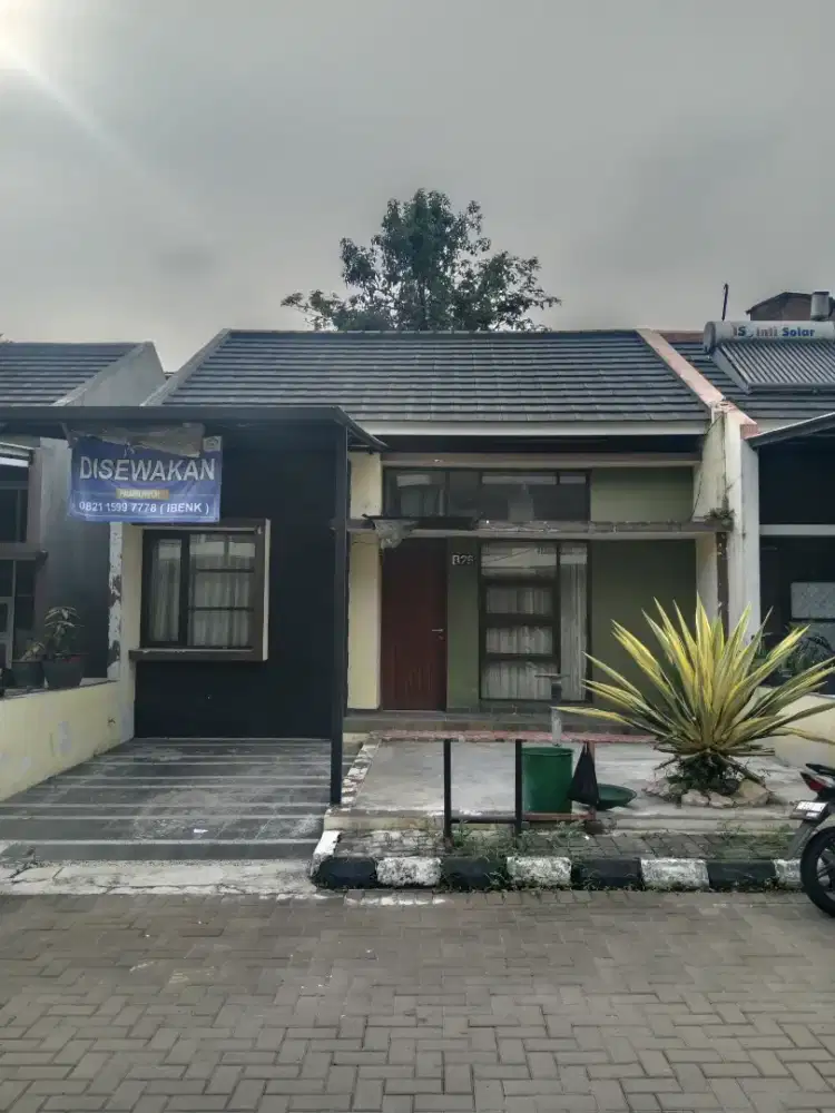 DISEWAKAN RUMAH CLUSTER CICAHEUM AH NASUTION