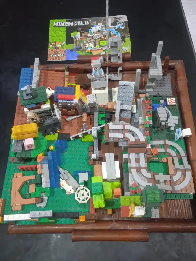 Preloved mainan Lego block