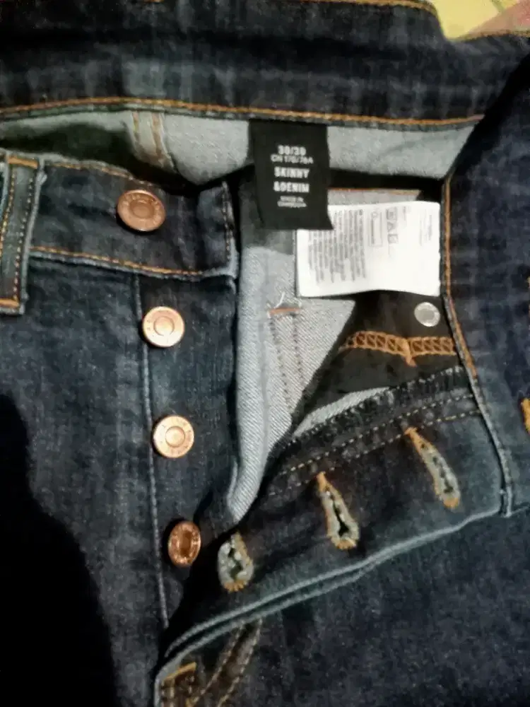 Celana Skiny Garment Jeans
