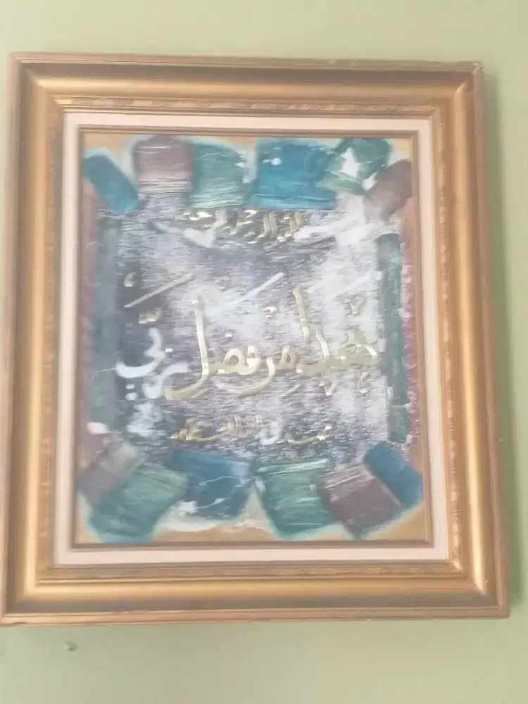 Lukisan Kanvas Arab OriginaL