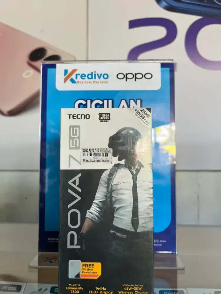 Tecno pova 7 5g 8/256gb ATLANTIS DAHSYAT