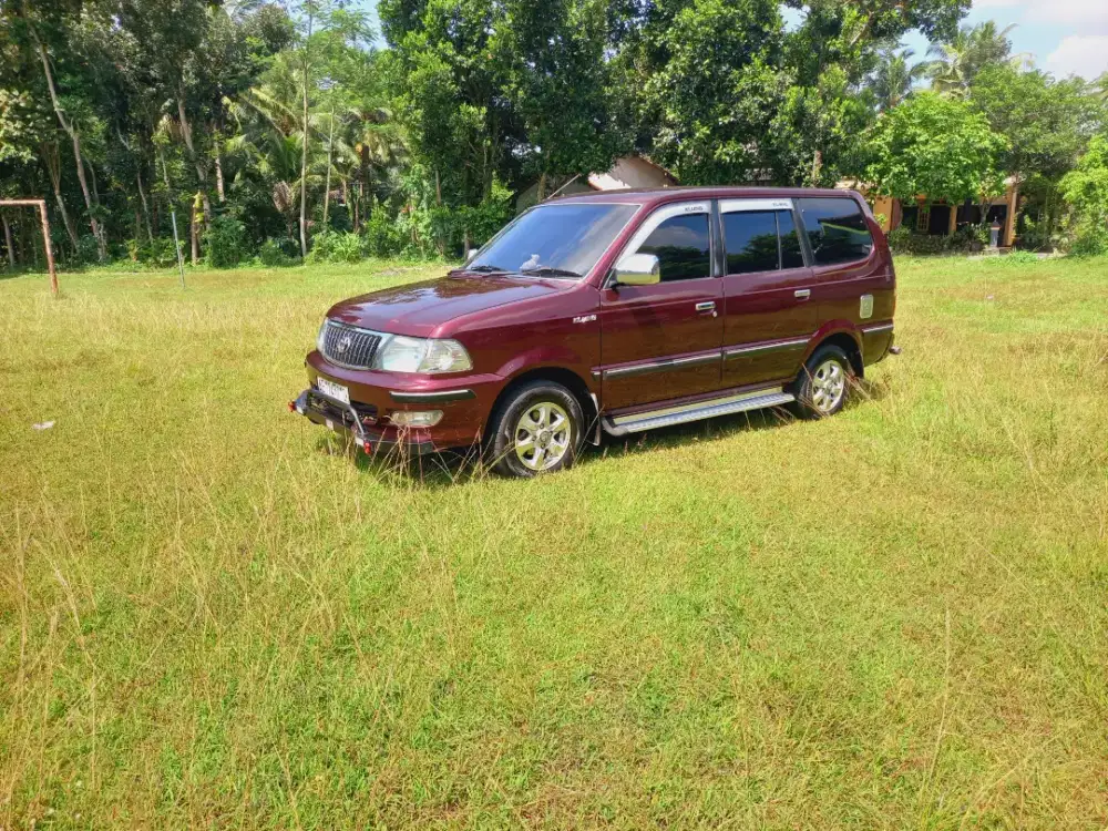 Toyota kijang LGX 1.8 efi, new model, 2002, siap pakai