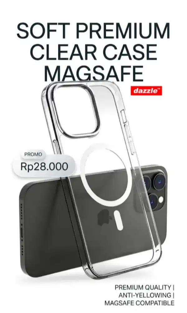 Soft Premium Clear Case Magsafe