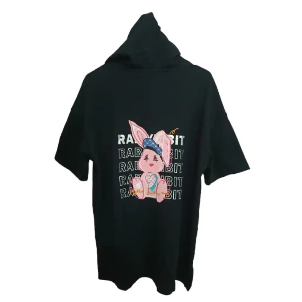 Atasan Hoodie Jumbo Hitam