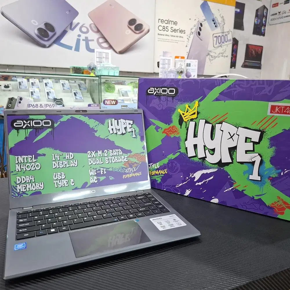 AXIOO HYPE 1 COCOK UNTUK PELAJAR | KREDIT TANPA DP | COD GRATIS ONGKIR