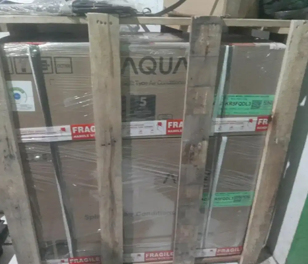 DI JUAL 1 SET AC MERK AQUA ½PK INDOOR & OUTDOOR
