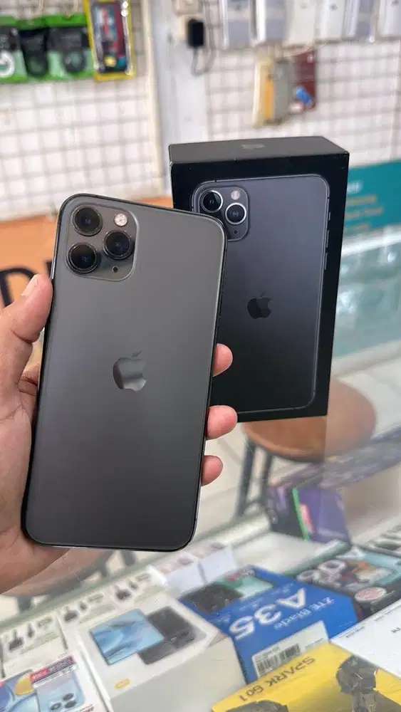 IPHONE 11 PRO 256GB bh 76% INTER JARINGAN BISA SEMUA KARTU