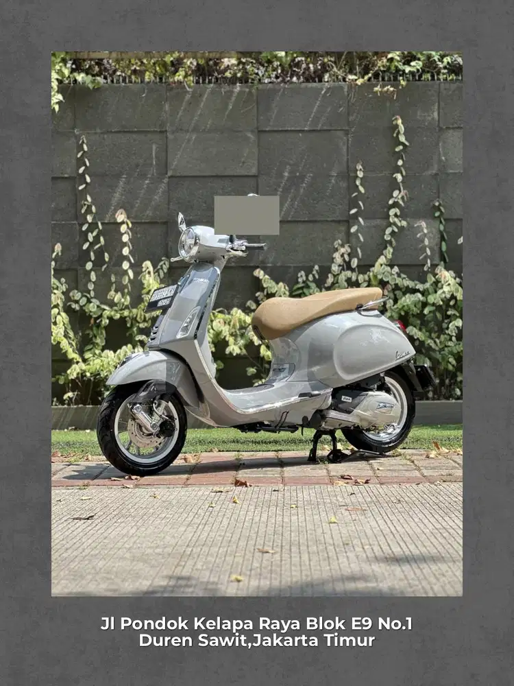 Piaggio Vespa PRIMAVERA 150 IGET ABS FACELIFT TAHUN 2023 WARNA GREY MA