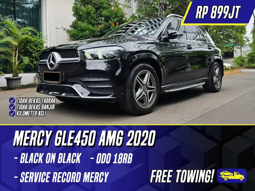 Mercedes Benz GLE450 AMG 2020 Black Hitam Mercy GLE 450