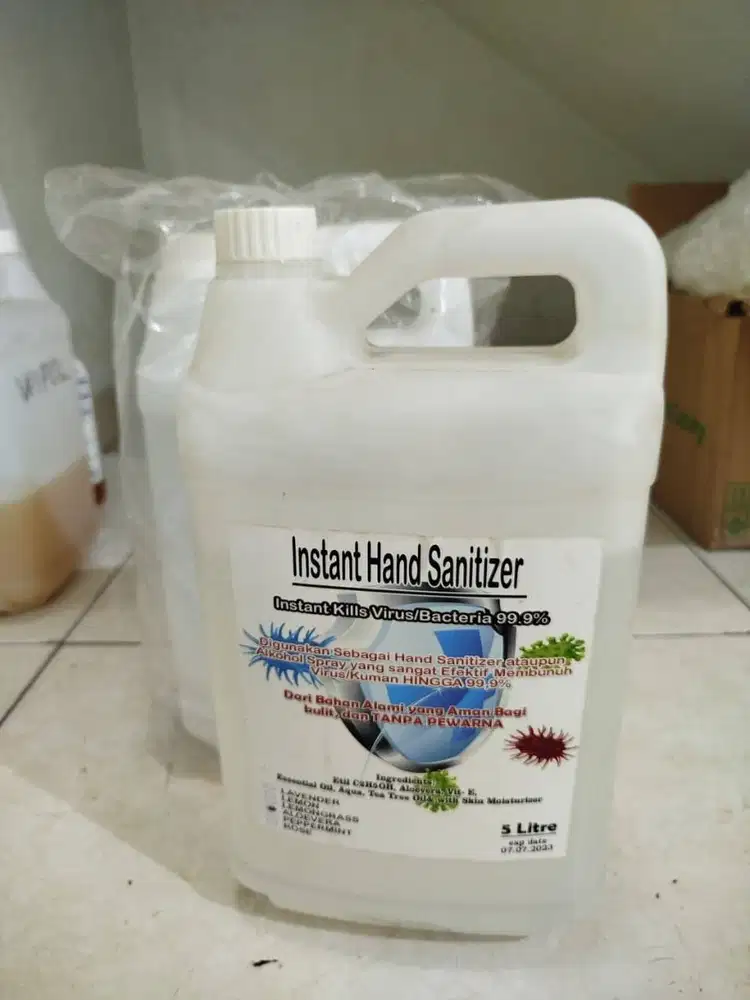 BARU Hand Sanitizer & Disinfektan 5 Liter