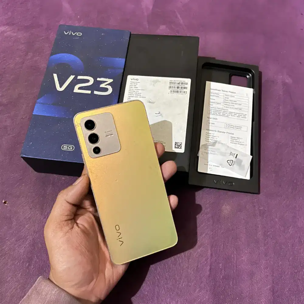 Vivo V23 5G RAM 8/128GB Bekas Original