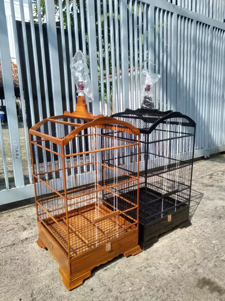 Kandang burung nomor 2 uk40x40 untuk cendet, cucak ijo, kacer