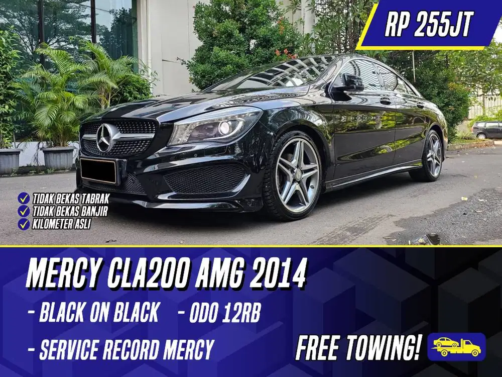 Mercedes Benz CLA200 AMG 2014 Black Hitam Mercy CLA 200