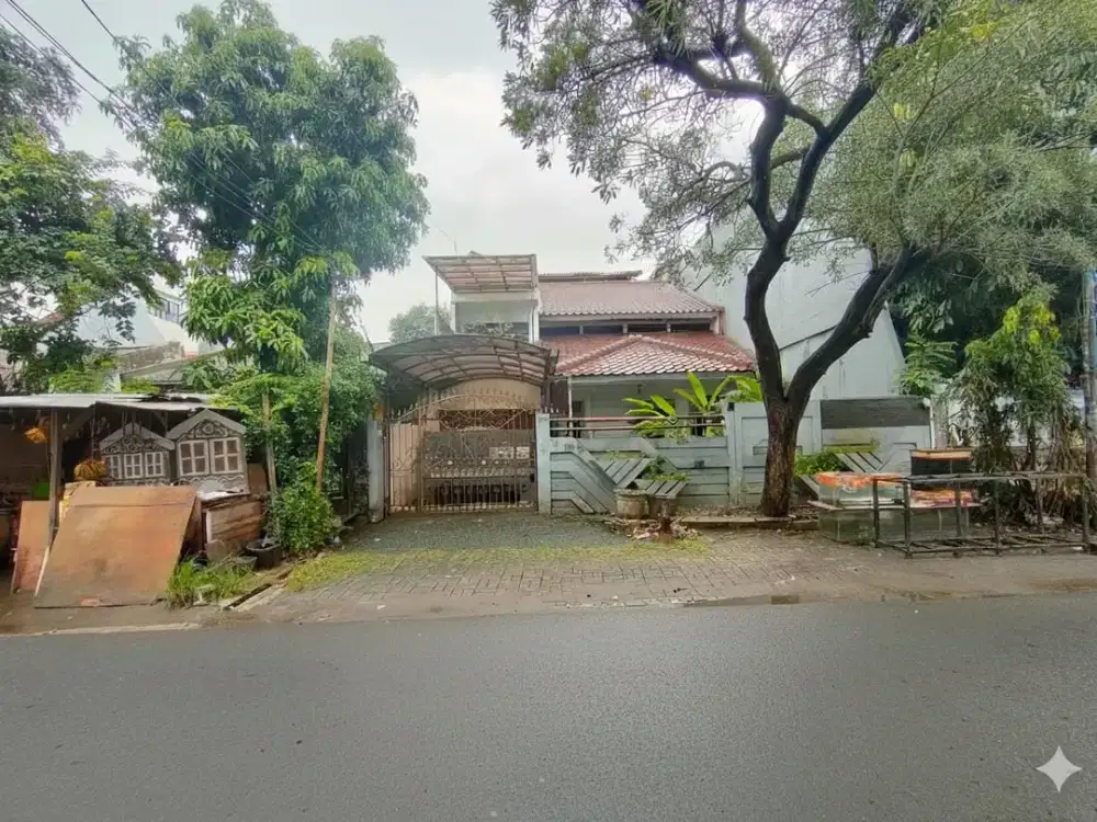 Rumah Kavling DKI Meruya Utara – LT 250 m², SHM, Butuh Renovasi, Harga Nego