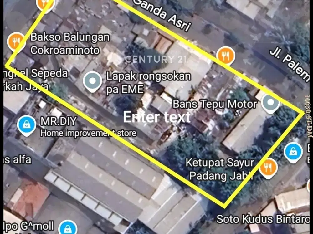Di Jual Murah Kavling Lokasi Strategis Di Pinggir Jalan