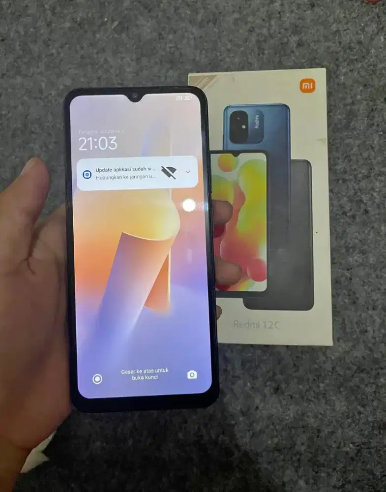 Redmi 12c 4/128 hp+dus