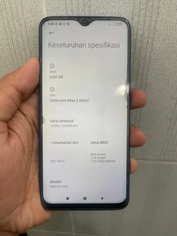 Redmi 9T RAM 4 ROM 64GB