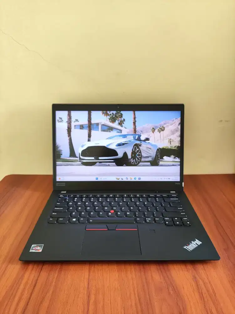 LAPTOP GAMING DESIGN DAN EDITING LENOVO THIKPAD T495S