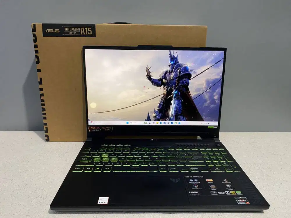 ASUS TUF A15 RTX 4050 6GB – Garansi Panjang, Siap Tempur!