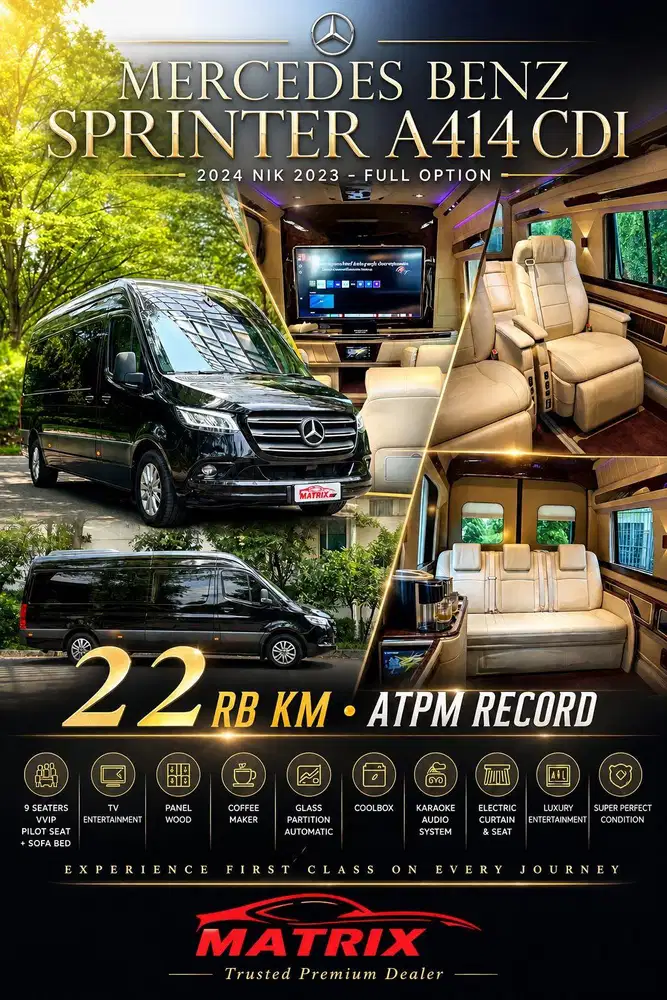 MERCEDES BENZ SPRINTER 2023! SPRINTER 2023! SPRINTER 2024! SPRINTER
