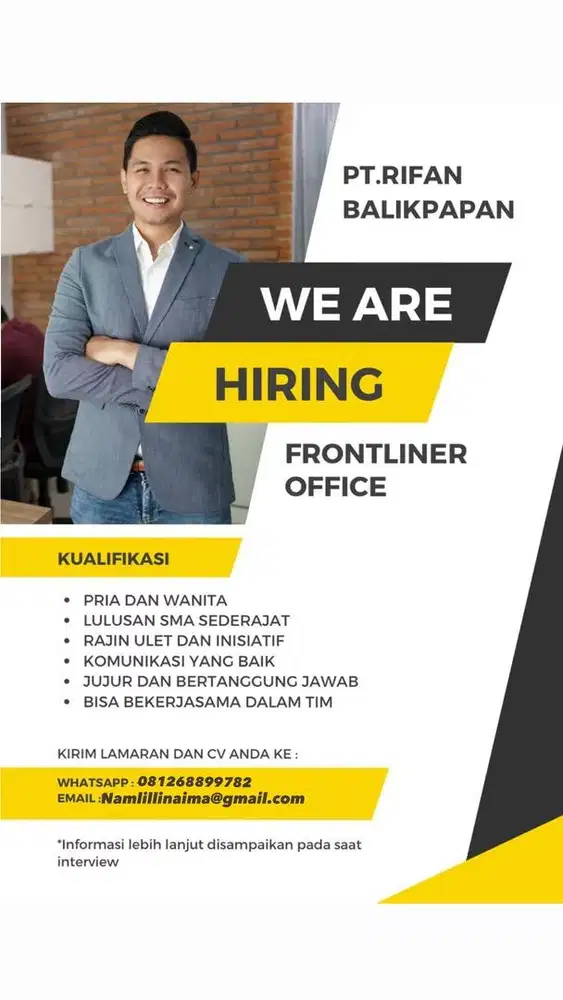 Lowongan Pekerjaan