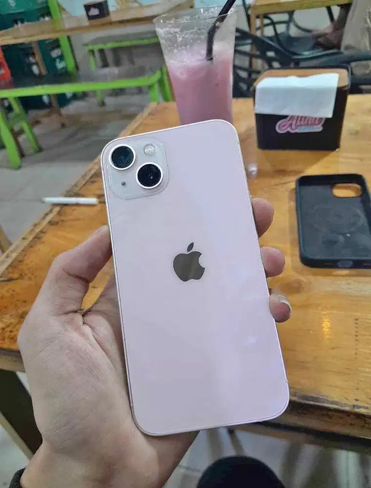 jual iphone 13 pink inter