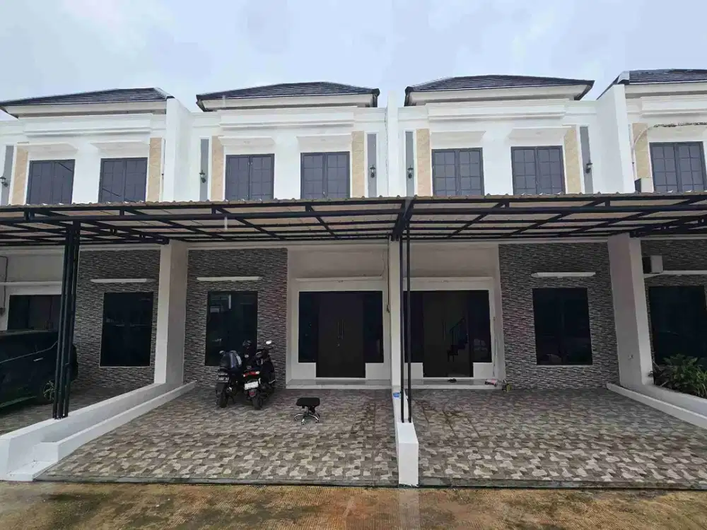 KPR 0 DP,Cluster siap huni 100%bebas banjir.