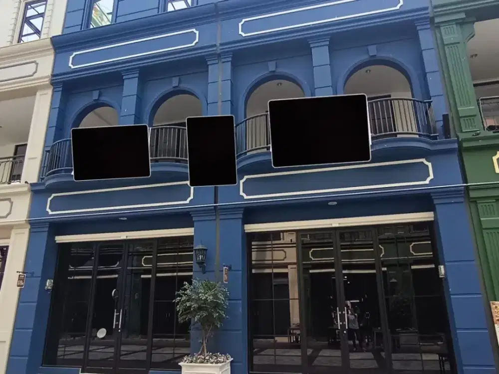 Ruko Asia Osaka PIK – 3 Lantai, Hadap Timur, Siap Usaha