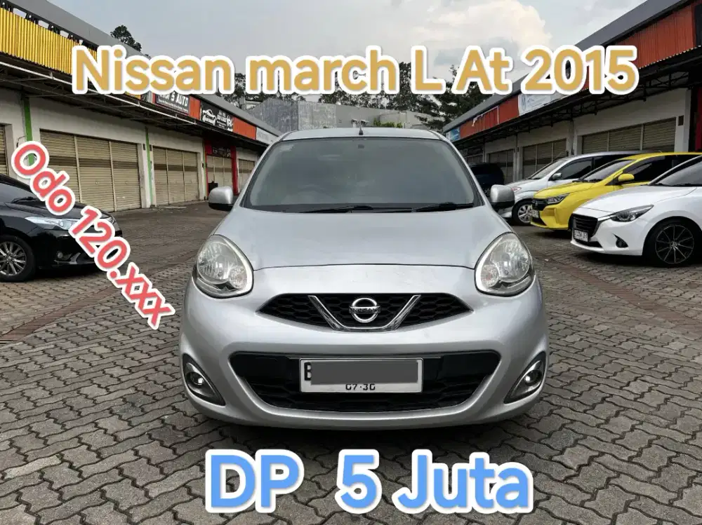 5JT NISSAN MARCH 2015 AT SILVER EDITION RARE ITEM !!
