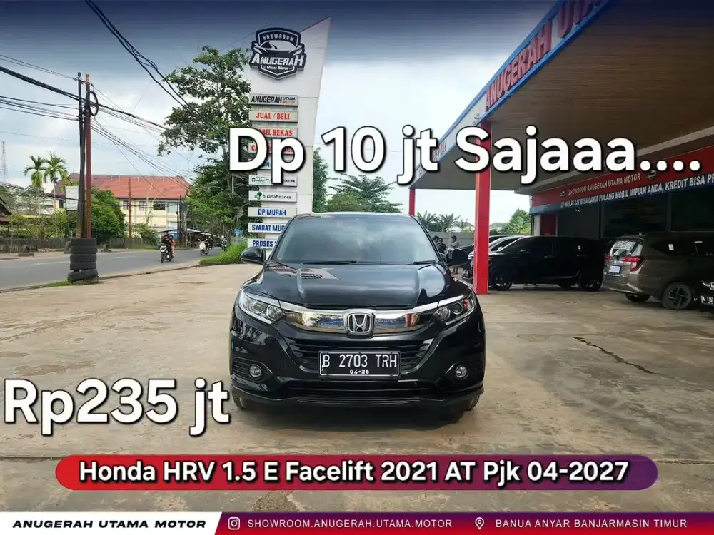 Dp10jt HRV E CVT Facelift 2021 Automatic Pjk04-2027