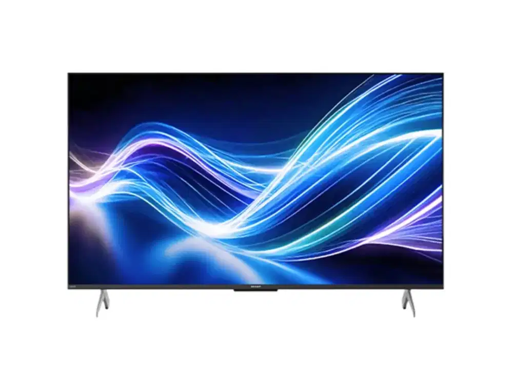 Cukup KTP bisa bawa pulang SHARP 4K QLED GOOGLE TV 55 INCH