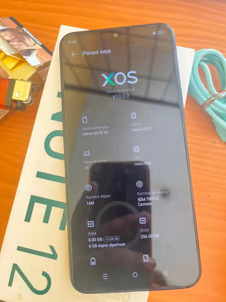 INFINIX NOTE 12 8/256