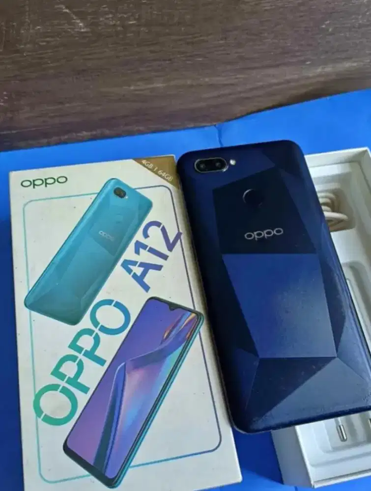 Oppo a12 fullset 4/64