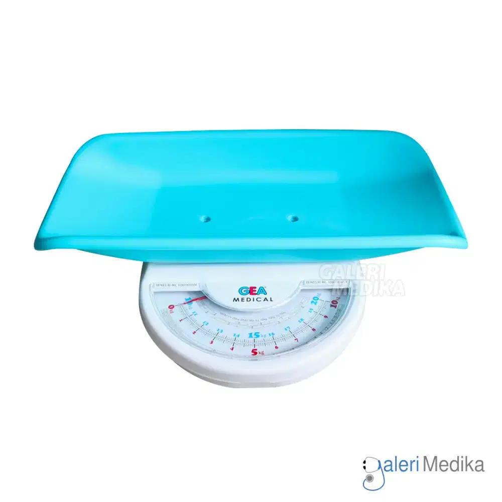Timbangan bayi OneMed baby Scale warna Biru