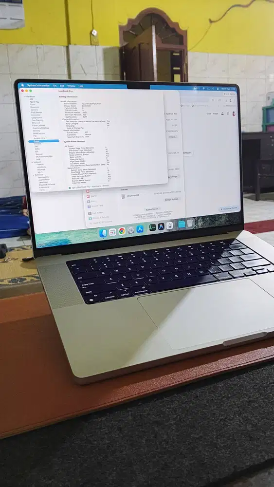 (BU) Macbook 16 M1 Max 1TB/64GB CTO Mentok Kanan