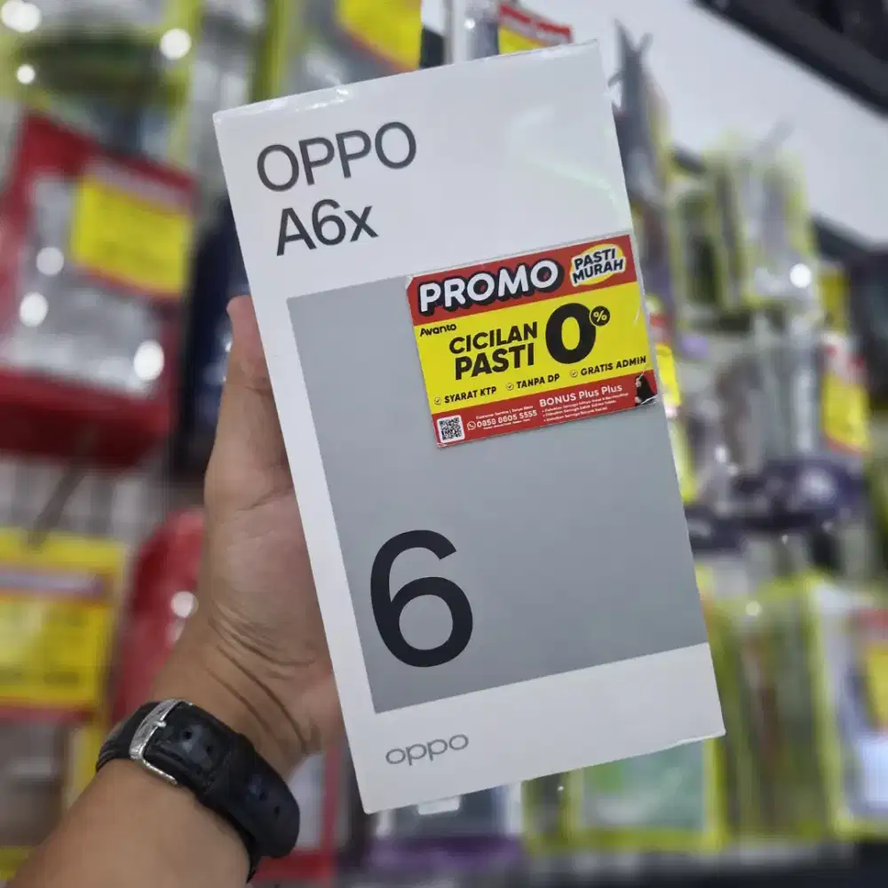 OPPO A6X RAM 12/128 FREE OPPO CARE DAN HIDROJEL KHUSUS HARI INI