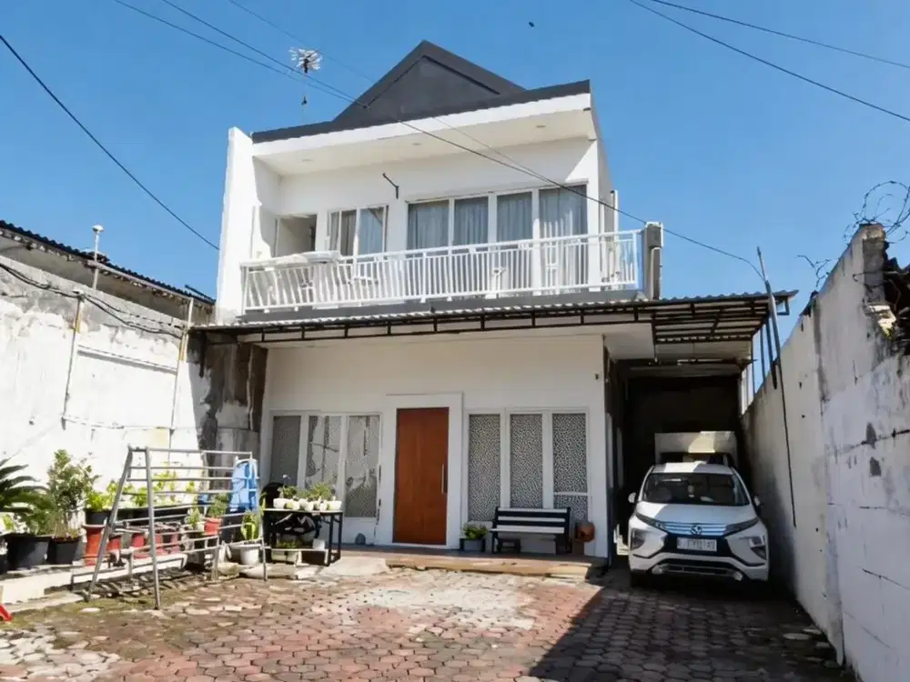 LJM 0048 Dijual Rumah dan Gudang Cocok Untuk Usaha Area Medang Waru Sidoarjo Jawa TImur