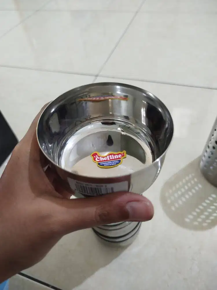 BARU Mangkuk Kecil Sadi Vati / Mangkuk Saji INDIA Stainless Steel