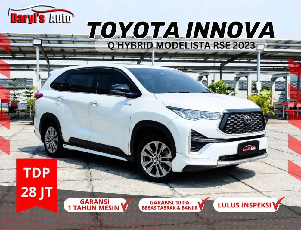 2023 Toyota Innova Zenix Q hybrid HV Modelista Tss TDP 28jt