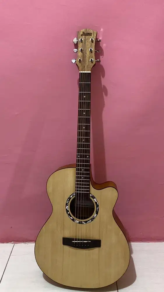 Jual Gitar dluxe df 110 transkustik