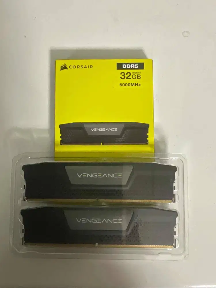 Memory - RAM Corsair Vengeance [NON RGB] DDR5 32GB (2X16GB) 6000MHz