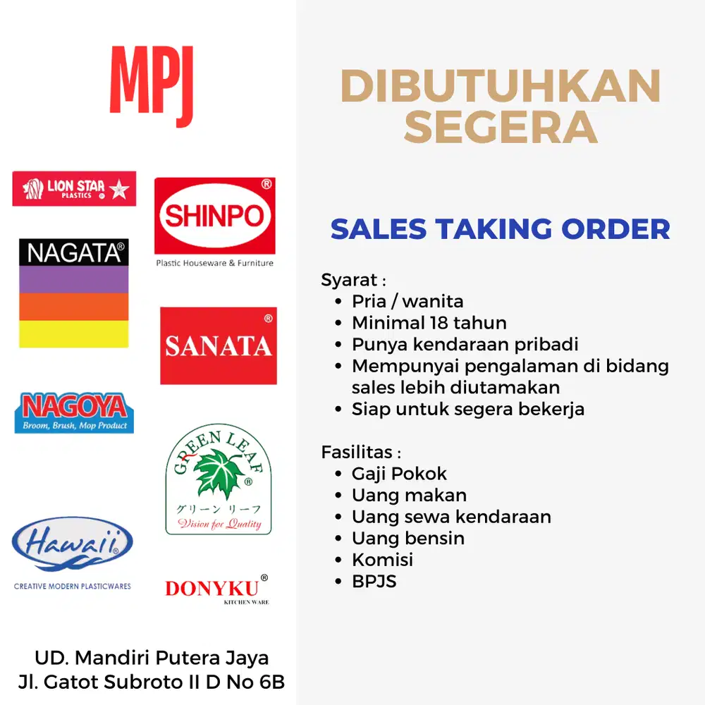 SALES TAKING ORDER | SALES LAPANGAN