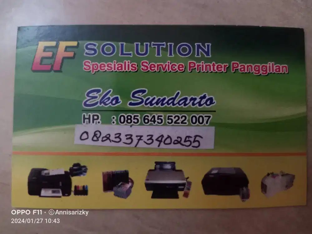 Jaa Servis Printer Panggilan
