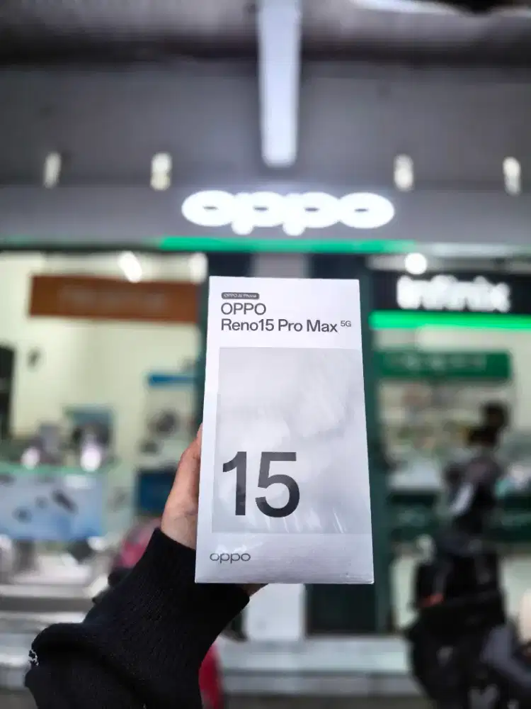 OPPO RENO 15 PROMAX 12/512GB NEW RESMI