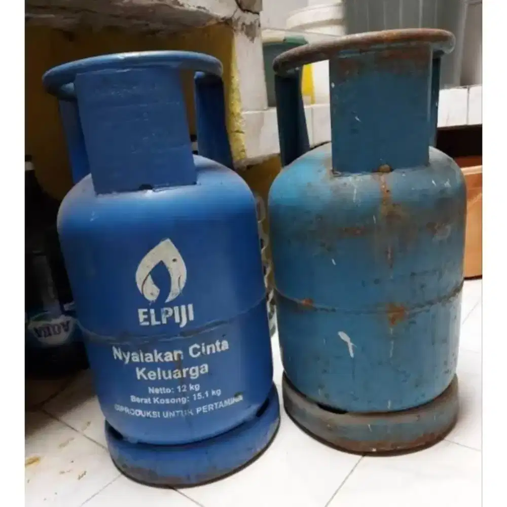 Dijual cepat 2 tabung gas elpiji 12kg