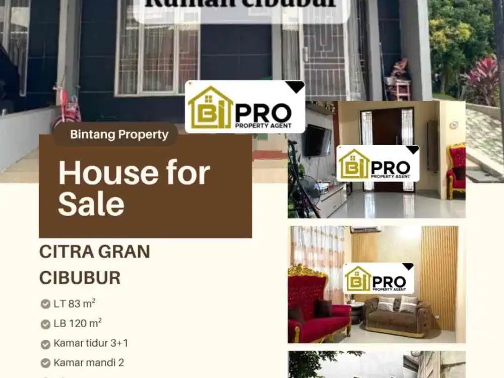 Rumah Bagus Di Citragran Cibubur HOOK TURUN HARGA