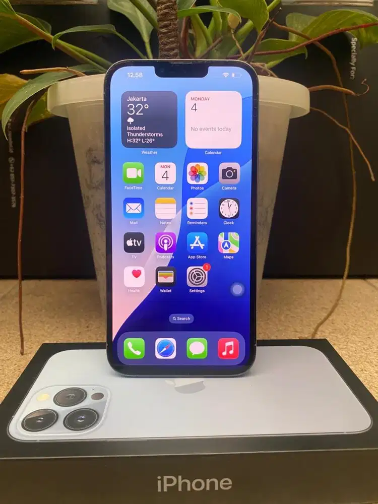 Iphone 13 promax 256 gb siera blue ibox