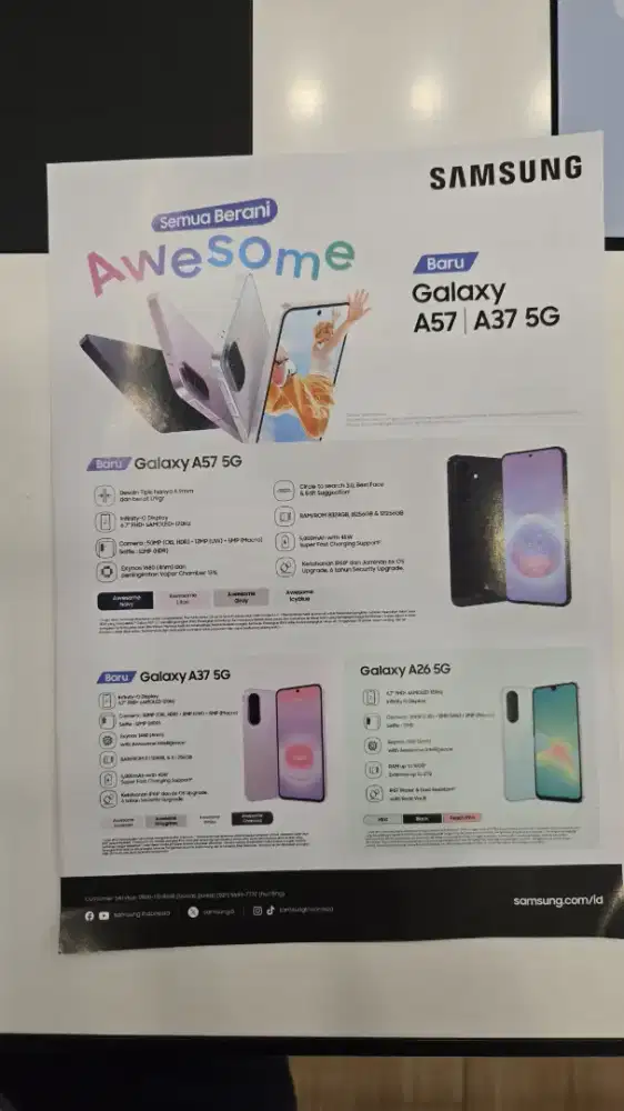 SAMSUNG GALAXY A37 DAN A57 5G