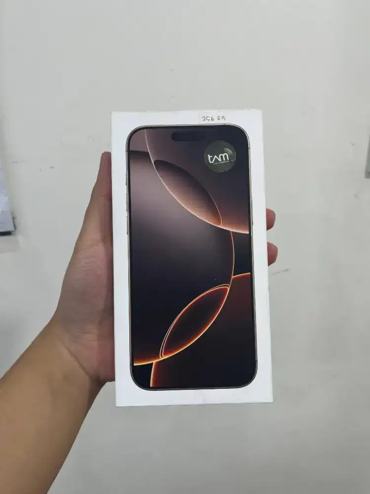 New iPhone 16 Pro max 256 Dessert